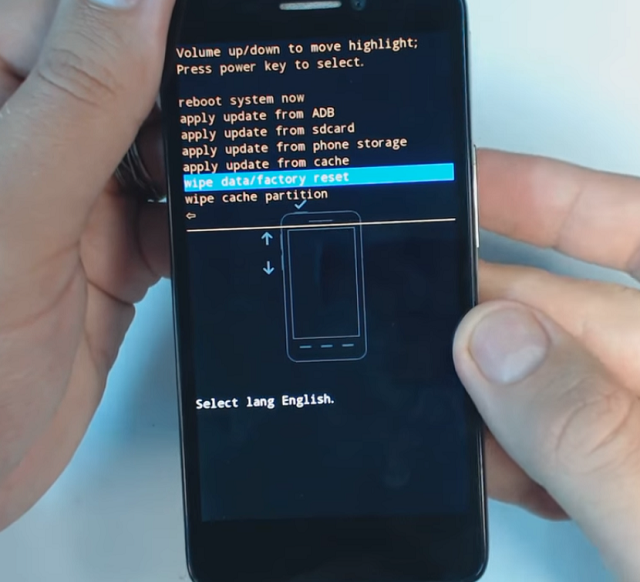 Resetear de Fabrica Alcatel OT Ultra 6033