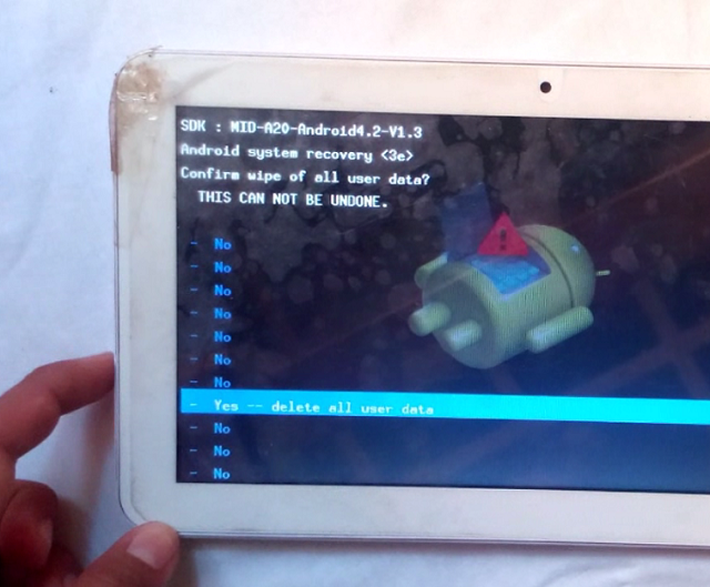 Cómo restaurar una tablet TechPad
