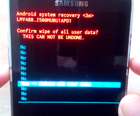 restablecer celular samsung galaxy j1
