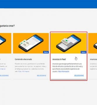 crear un bloque de contenido In-Feed