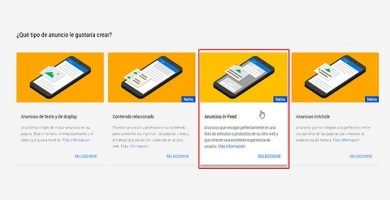 crear un bloque de contenido In-Feed