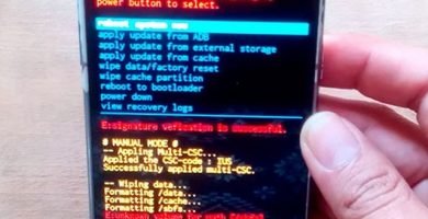 Como resetear el Samsung Galaxy J2