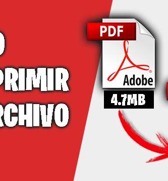 como comprimir un archivo pdf