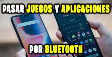 como pasar juegos por bluetooth