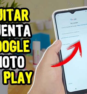 quitar cuenta google moto g9 play