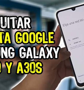 quitar cuenta google samsung a30