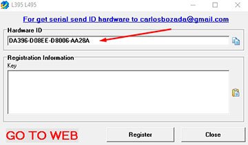 hardware id registration adjprog