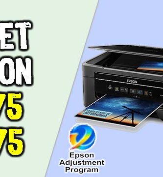 reset epson l375