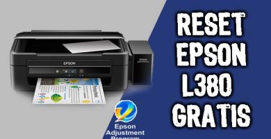 reset epson l380