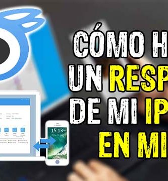 como hacer un respaldo de iphone en mi pc