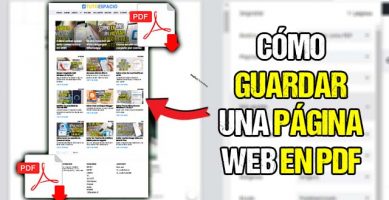 como guardar una página web en pdf