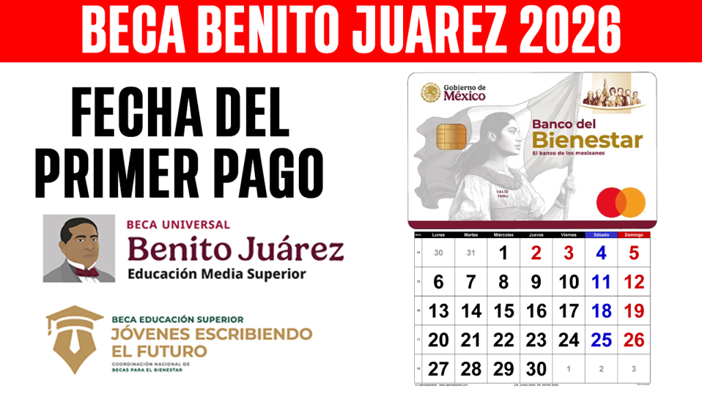 fecha de pago beca benito juarez