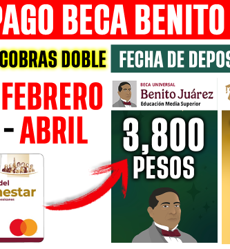 PAGO DOBLE Beca Benito Juarez y JEEF 2026 Recibes 5800 y 11600 CONFIRMADO AUTORIDAD INFORMA