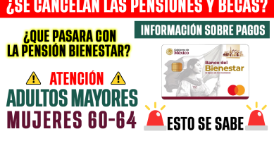 SE CANCELAN PAGO DE PENSION Y BECAS 2026 TRAS LO OCURRIDO Informacion Sobre Pagos
