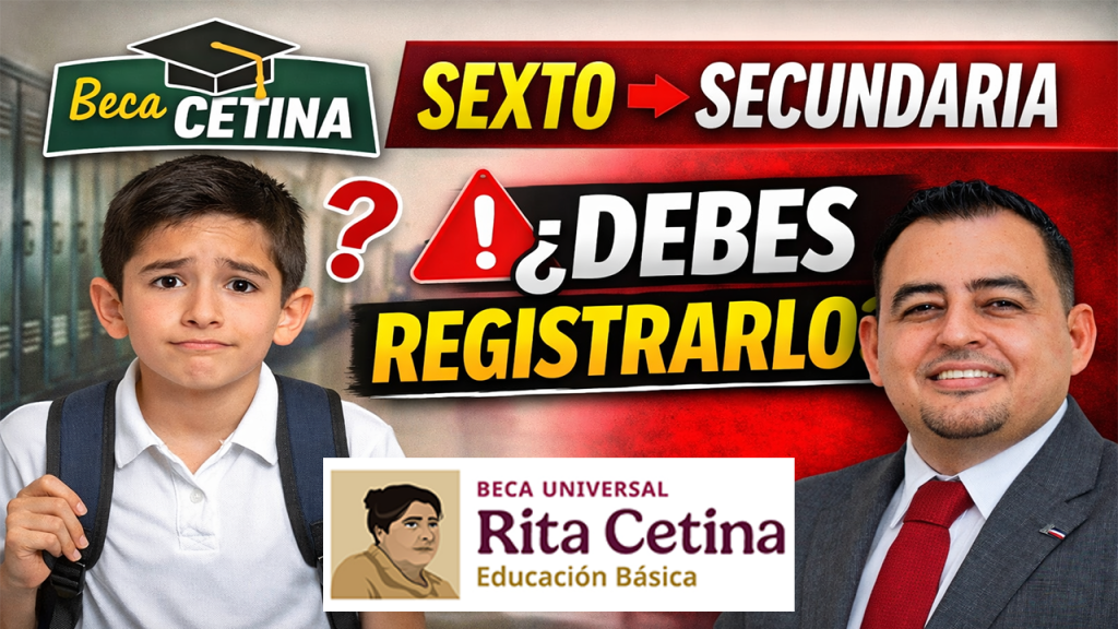 Beca Rita Cetina Tu hijo Está en SEXTO y pasa a SECUNDARIA DEBES REGISTRARLO Julio León Informa