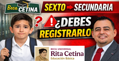 Beca Rita Cetina Tu hijo Está en SEXTO y pasa a SECUNDARIA DEBES REGISTRARLO Julio León Informa