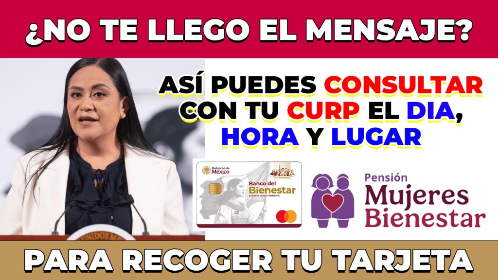 COMO CONSULTAR TU TARJETA BIENESTAR Con tu CURP