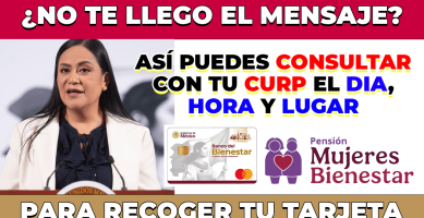 COMO CONSULTAR TU TARJETA BIENESTAR Con tu CURP