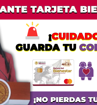 GUARDA tu CONTRATO o podrías PERDER tu PENSION de la Tarjeta BIENESTAR