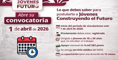 Jovenes Construyendo el Futuro abre vinculaciones este 1 de abril de 2026 requisitos, registro y como postularte