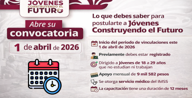 Jovenes Construyendo el Futuro abre vinculaciones este 1 de abril de 2026 requisitos, registro y como postularte
