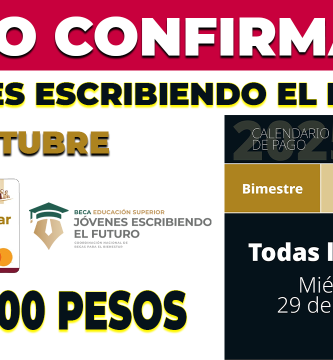 PAGO BECA JOVENES ESCRIBIENDO EL FUTURO OCTUBRE 2025