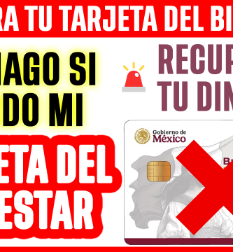 Si perdiste o te robaron tu TARJETA del BIENESTAR AsI puedes COBRAR tu DINERO