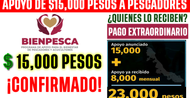 APOYO de 15000 a PESCADORES Bienpesca CONFIRMADO Quienes reciben