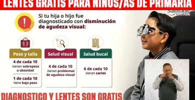 LENTES GRATIS para niños y niñas 2026 OFICIAL como solicitarlos y recibirlos GRATIS paso a paso