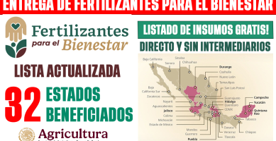 Fertilizantes para el Bienestar inicia entregas en todo el pais ya opera en las 32 entidades