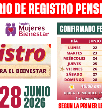 Inicia el REGISTRO a las PENSIONES BIENESTAR Adultos Mayores 65 y mas y Mujeres Bienestar 60-64