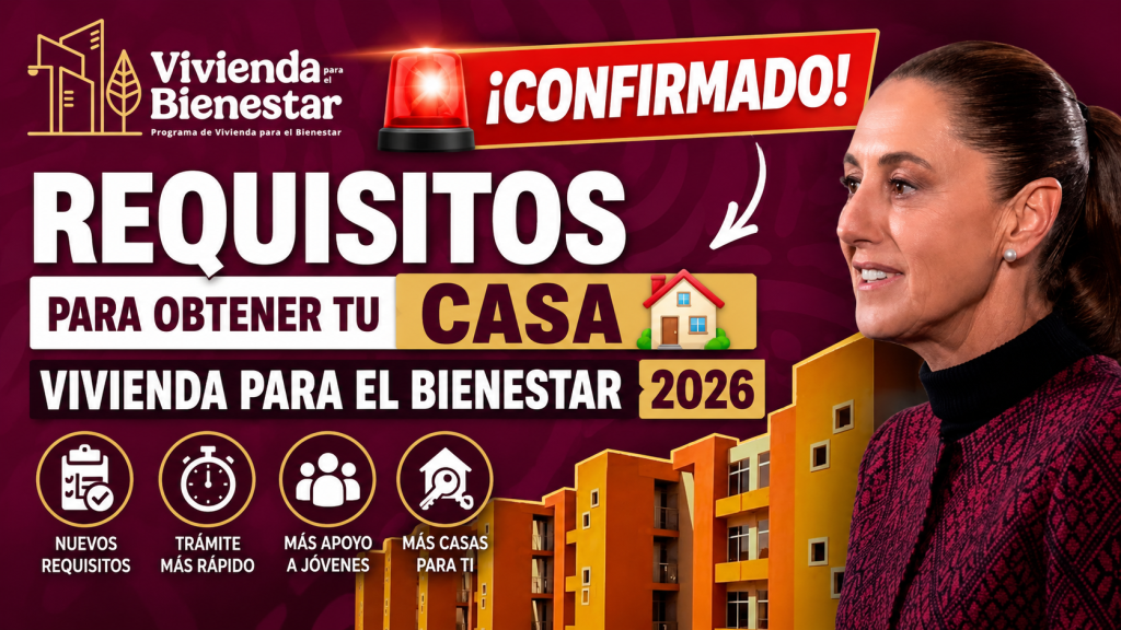 Requisitos para Obtener tu Casa Vivienda para el Bienestar 2026