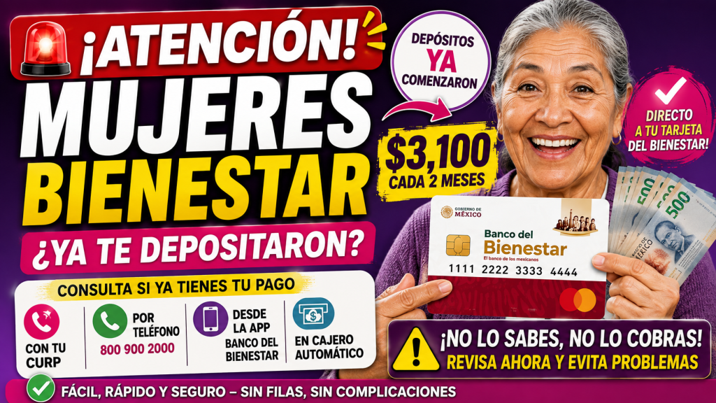 CONSULTAR saldo y confirmar tu PAGO de la Pension Bienestar