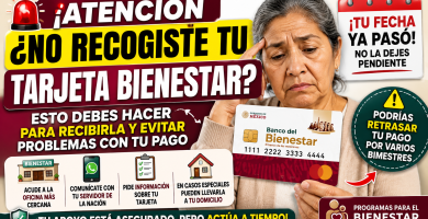 No recogiste tu Tarjeta del Bienestar Esto debes hacer para recibirla y evitar problemas con tu pago