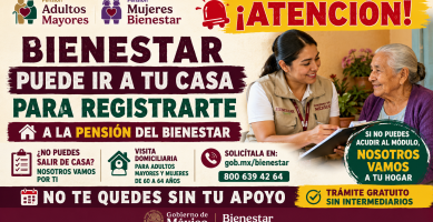 REGISTRO PENSION sin salir de casa VISITA DOMICILIARIA