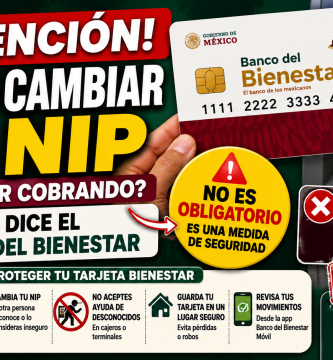 SI NO CAMBIAS el NIP de tu TARJETA no podras cobras tu PENSION Adulto Mayor y Mujeres 60-64