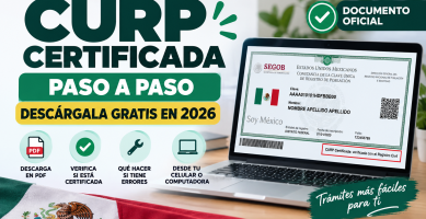 como descargar tu CURP certificada gratis en 2026 guia paso a paso