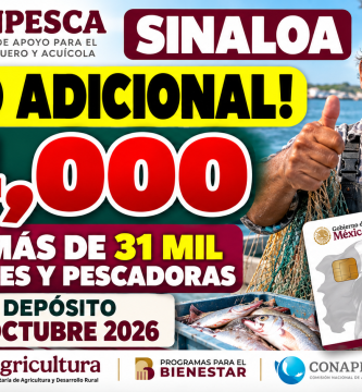 Pago adicional Bienpesca en Sinaloa