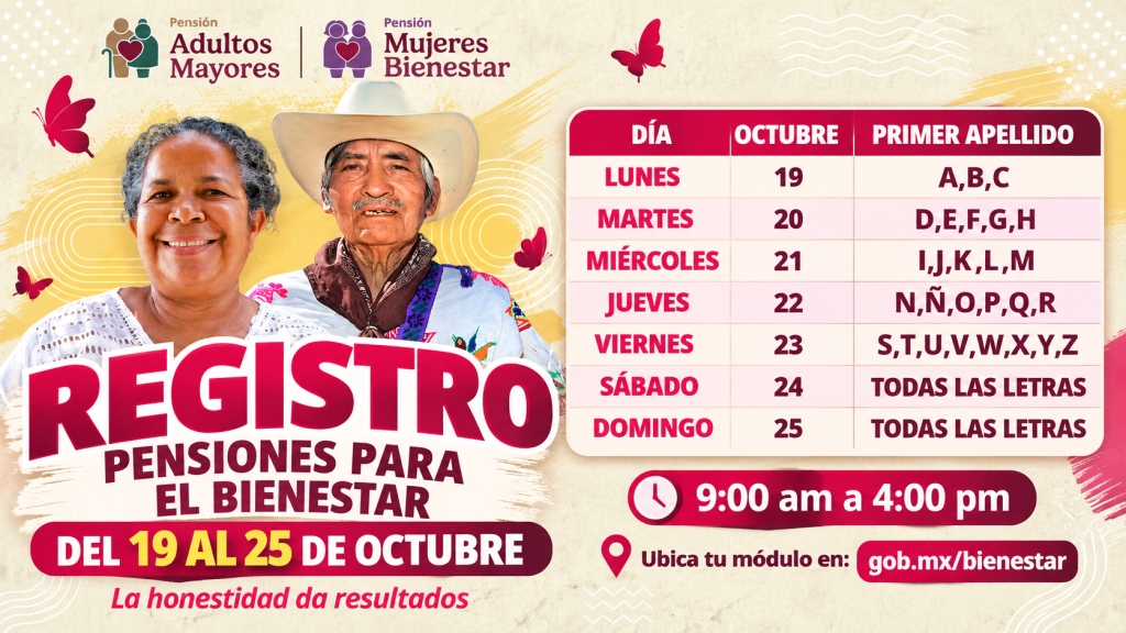 Registro de Pensiones para el Bienestar