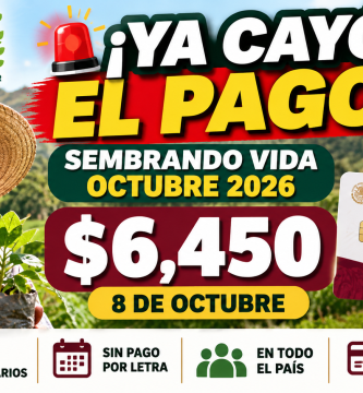 pago de Sembrando Vida octubre 2026